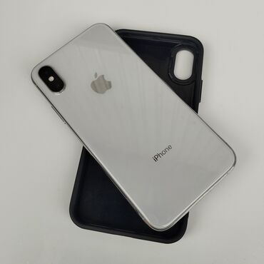 телефон айфон хс: IPhone Xs, Б/у, 64 ГБ, Белый, Наушники, Зарядное устройство, Защитное стекло, 100 %