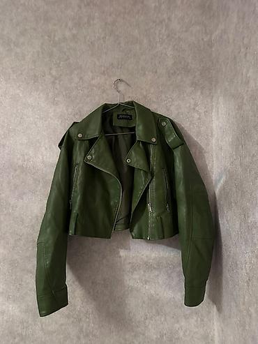 Dəri kurtka, Bershka, M