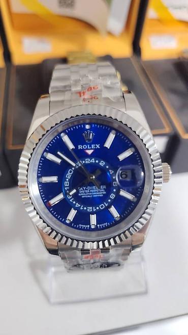 saat romanson: Yeni, Qol saatı, Rolex, rəng - Qara — 4