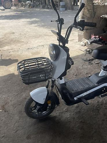 Другой электротранспорт: Электроскутер iBike (белый) - Компактный городской электроскутер с — 7