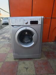 Paltaryuyan maşınlar: Paltaryuyan maşın Indesit, 7 kq, İşlənmiş, Avtomat, Qurutma var, Kredit yoxdur, Ünvandan götürmə