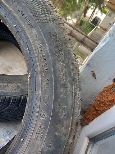 Унаа: Зимние шины Continental - Размер: 205/55 R16 - Индекс — 3