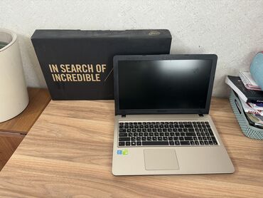 Ноутбуки: Ноутбук, Asus, 4 ГБ ОЗУ, Б/у, Для несложных задач, память HDD