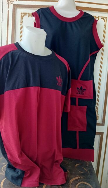 Рубашки: Мужская футболка, Adidas, Одноместный