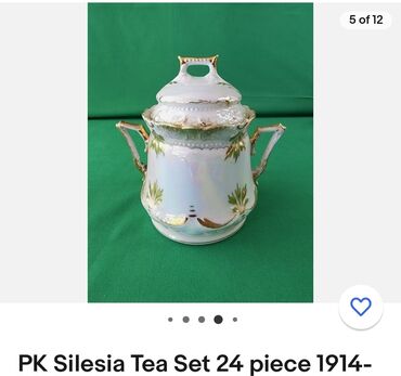 Ostalo posuđe: Bombonijera 1914 do 1918g. porcelan,sedef glazura. Bombonijera je na lalafo.rs — 15 Ostalo posuđe: Bombonijera 1914 do 1918g. porcelan,sedef glazura. Bombonijera je — 15