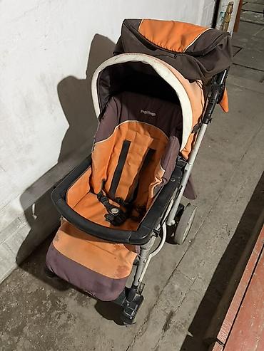 chicco ходунки: Отдам даром Коляска прогулочная Peg Perego (оранжево-коричневая) - — 2