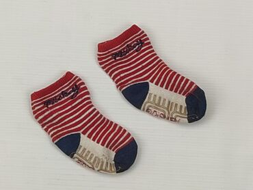 czerwone skarpety frotte: Socks, condition - Good