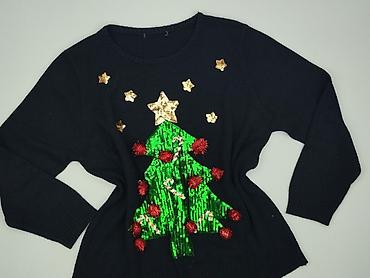 damski sweter: Peacocks, Sweter damski, rozmiar XL — 1