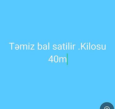 Təmiz bal satılır. - Növ: təbii arı balı - Çəki seçimi: kilo ilə