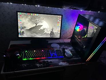 Masaüstü kompüterlər və iş stansiyaları: Gaming stolüstü kompüter komplekti Tərkibi: - Sistem bloku: şüşə — 6