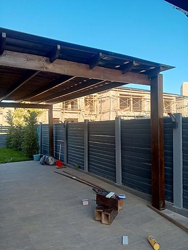 polikarbon: Açıq hava üçün taxta pergola – terasa və həyət məkanı üçün hazır həll — 5
