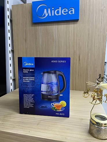 часы гесс: Электрочайник Midea MK-8015 (серия 6000) - Стеклянный корпус — 1