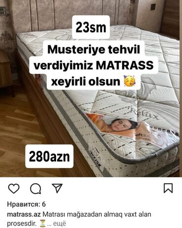 Matraslar: Yeni, Ortopedik matras, İki nəfərlik