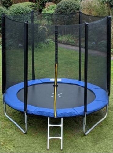 i sa s: Trampoline, color - Black, Used, Paid delivery