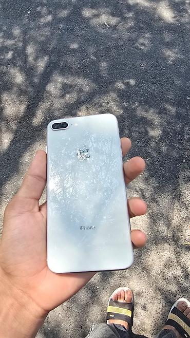 8 plus: IPhone 8 Plus, Gümüşü, Barmaq izi — 1