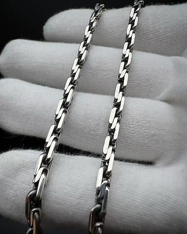 Серебряные цепочки: Браслеты плетение "Рамзес" Изготовление Цепей и Браслетов ⛓️💎 Серебро — 5