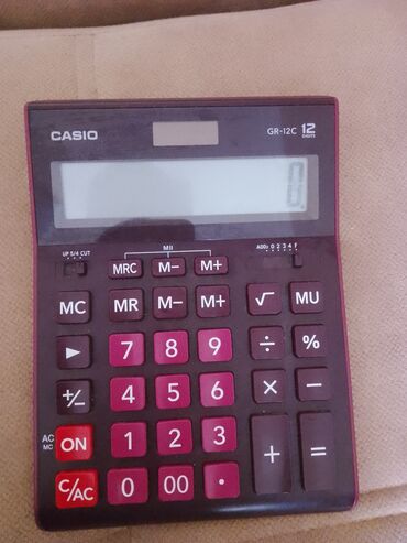 ofis ucun: CASIO GR-12С-WR отличное состояние