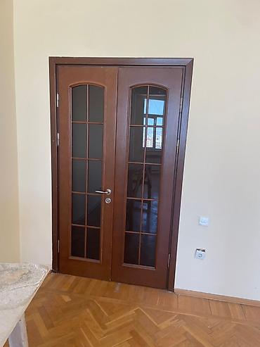 Qapı şüşələri: Ededi 250 azn Möhkəm ağacdan hazırlanmış otaq qapıları dəsti - — 2