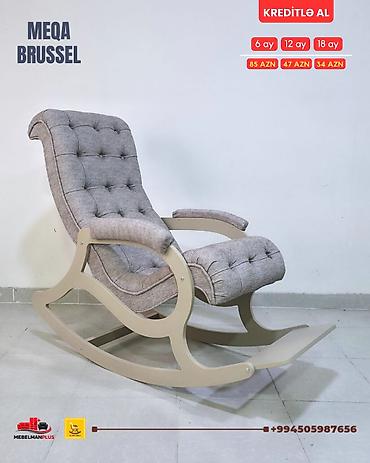 meqa mebel: Yeni, Kreslo-kaçalka, Parça, Kredit var, Ünvana pulsuz çatdırılma — 2