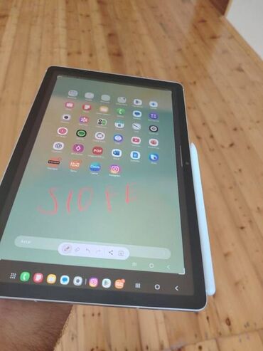 Printerlər: Samsung Galaxy Tab S10 FE Silver 128GB/8GB Çox az və səliqəli işlənib