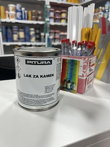 ormar od punog drveta: PITURA – Lak za kamen - Prozirni zaštitno-dekorativni lak za prirodni — 1