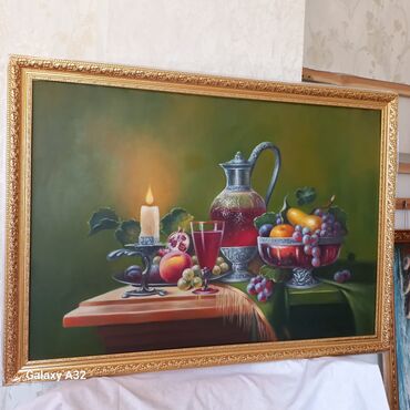 Şəkillər, tablolar: Rəssamlıq əsərləri – orijinal yağlı boya tablolarıÖlçü 130/90.  — 12