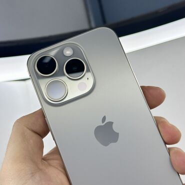 Apple iPhone: IPhone 15 Pro, Новый, 256 ГБ, Кабель, Коробка, 100 %