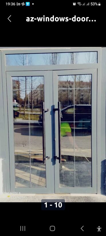 Pəncərə şüşələri: Plastik Qapı Pəncərə. Şəbəkəli Pəncərələr. KƏYFİYYƏTLİ — 12