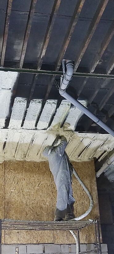 Утепление: Утепление потолоков, Утепление крыши | Утепление завода, Утепление цеха, Утепление склада Пенополиуретан Больше 6 лет опыта — 9