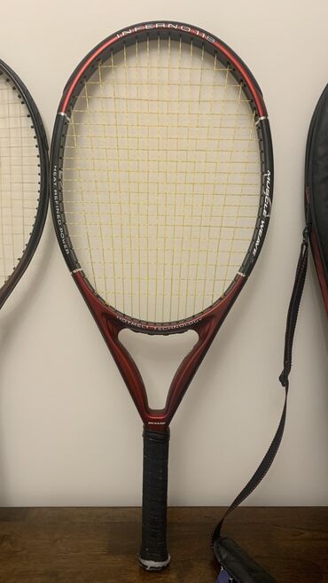 настольные теннисные ракетки: Продаю теннисную ракетку и чехол качественный 1. Dunlop inferno -