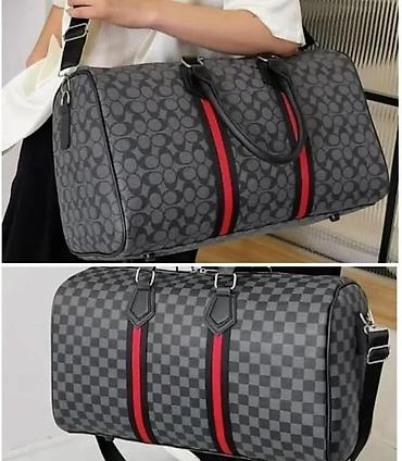Çantalar: Səyahət üçün iri ölçülü “duffle/keçid çantası” modeli yeni çantalar — 5