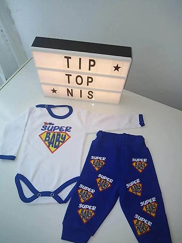 Kompleti: TipTop bebi set za novorođenče – 3 dela Veličine su različite Sadržaj — 43