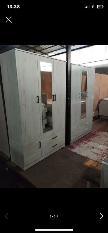 Шкафы для одежды: Шкаф для одежды, Новый, Прямой, ЛДСП — 8