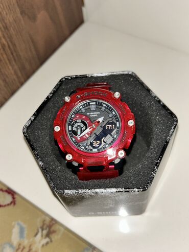 Смарт часы: Новый, Наручные часы, G-Shock, цвет - Красный