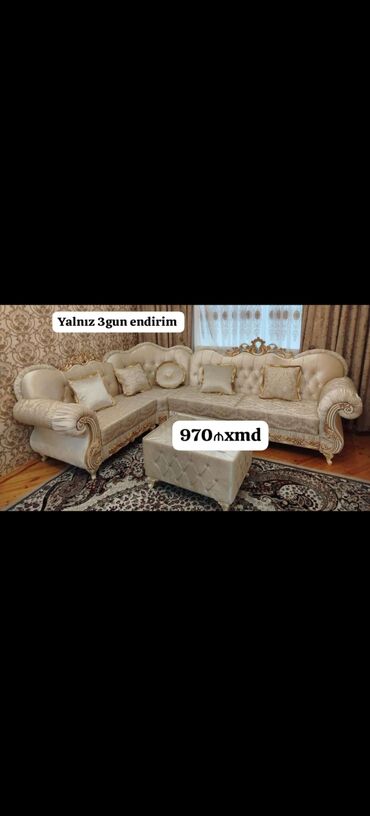 Divanlar: Künc divan, Açılan, Parça -da lalafo.az — 8 Divanlar: Künc divan, Açılan, Parça — 8