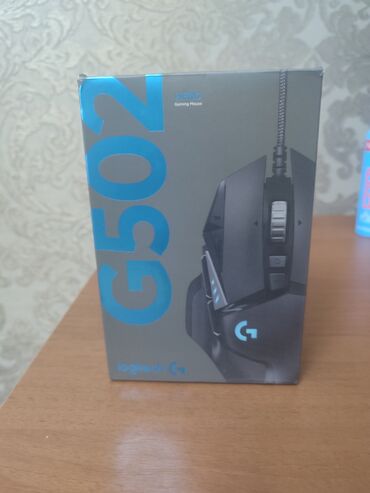 noutbuk adapteri: Gaming logitech g502 hero maus.Dpi 25000.Təzədir .Demək olar cox azı