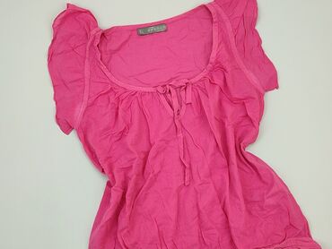 różowe bluzki tommy hilfiger: Bluzka Damska, S, stan - Dobry