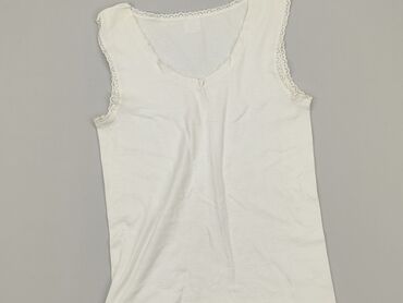 białe ażurowe bluzki: Blouse, L (EU 40), condition - Good