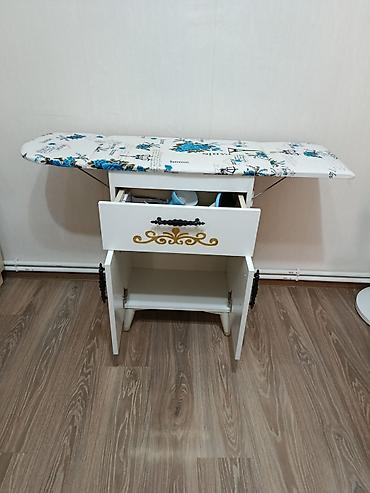 utu alti: Çoxfunksiyalı ütü masası-konsol - Üst hissəsi qatlanan ütü masası — 2