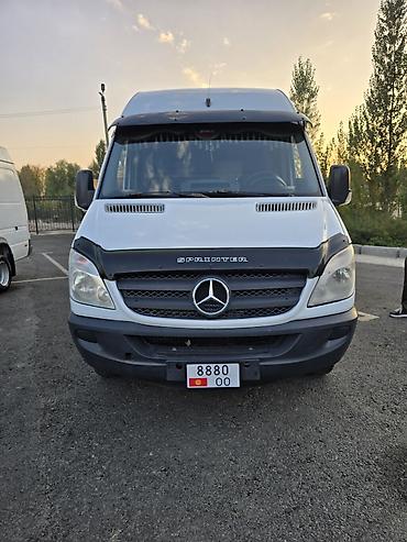 кузов портер 1: Mercedes-Benz Sprinter (длинная база, высокий потолок), белый фургон — 8