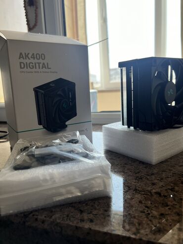 процессоры socket am1: Система охлаждения, Новый, DeepCool, Кулер, Для процессора, Для ПК