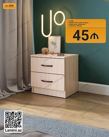 la mini: Tumba – LA MINI - Ölçülər: D 40 × H 50 × U 40 sm - Rəng seçimi — 1