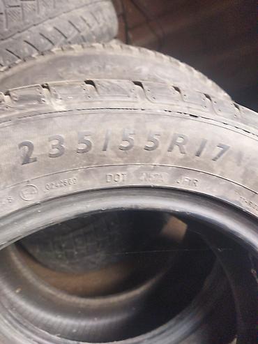235 70 17: Шины 235 / 55 / R 17, Лето, Б/у, 1 шт, Легковые, Германия, DUNLOP — 1