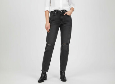 buty cross hatch: H&M, Jeansy damskie, rozmiar M