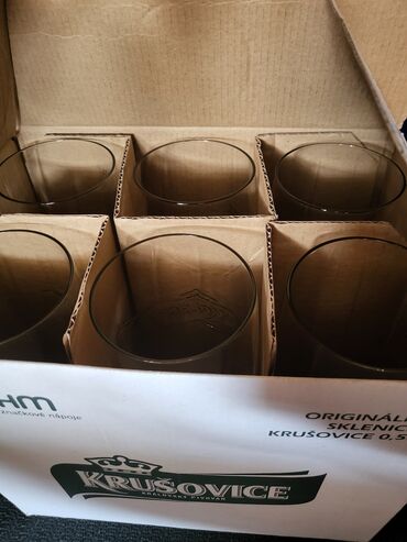 Čaše: Case nove za pivo ceske Krusovice. Case,sve na njima odsjaj od na lalafo.rs — 2 Čaše: Case nove za pivo ceske Krusovice. Case,sve na njima odsjaj od — 2