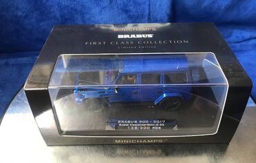Avtomobil modelləri: Коллекционная модель Brabus 900 based on Mercedes-Benz G65 dark blue — 2