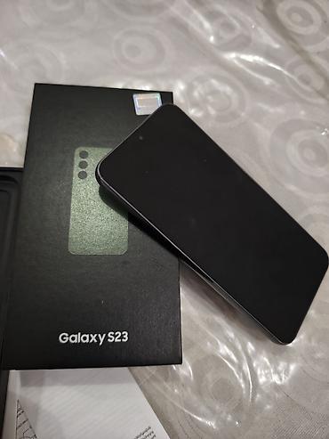 logi electronics: Samsung Galaxy S23, 8 GB, rəng - Yaşıl — 1