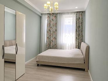 леостан: 2 комнаты, 77 м², Кызыл Аскер Элитка, 7 этаж, Евроремонт — 8