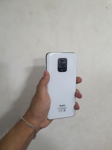 телефон fly evo tech 4: Redmi Note 9 Pro, 128 ГБ, цвет - Белый, Гарантия, Отпечаток пальца, Беспроводная зарядка