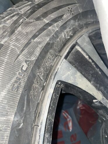 хонда фит на 16 дисках: Дөңгөлөктөр монтажда 235 / 55 / R 19, Кыш, Комплект, Жол тандабастар (АТ/МТ), Куйма